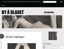 Tablet Screenshot of byabladet.wordpress.com