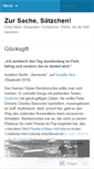 Mobile Screenshot of lieblingssaetze.wordpress.com