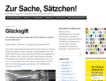 Tablet Screenshot of lieblingssaetze.wordpress.com