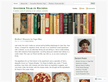 Tablet Screenshot of dianescookbooks.wordpress.com
