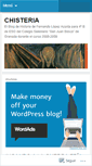 Mobile Screenshot of chisteria.wordpress.com