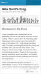 Mobile Screenshot of gsardisblog.wordpress.com