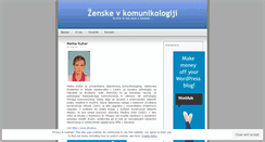 Desktop Screenshot of komunikologinje.wordpress.com