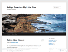 Tablet Screenshot of hiaditya.wordpress.com