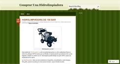 Desktop Screenshot of comprarunahidrolimpiadora.wordpress.com