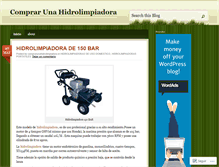 Tablet Screenshot of comprarunahidrolimpiadora.wordpress.com