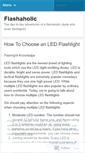 Mobile Screenshot of flashaholic.wordpress.com