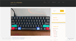 Desktop Screenshot of leohacker.wordpress.com