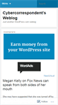 Mobile Screenshot of cybercorrespondent.wordpress.com