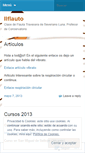 Mobile Screenshot of ilflauto.wordpress.com