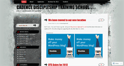 Desktop Screenshot of cadencedts.wordpress.com
