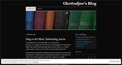 Desktop Screenshot of ghettodjoe.wordpress.com