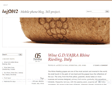 Tablet Screenshot of lajf2012.wordpress.com