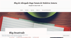 Desktop Screenshot of direitocoletivoejusto.wordpress.com