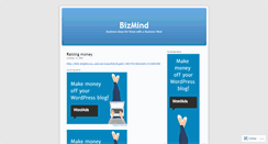 Desktop Screenshot of bizmind.wordpress.com