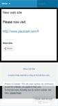 Mobile Screenshot of paulcainministries.wordpress.com