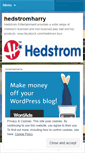 Mobile Screenshot of hedstromharry.wordpress.com