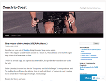 Tablet Screenshot of couchtocoast.wordpress.com