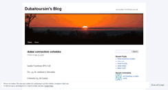Desktop Screenshot of dubaitoursim.wordpress.com