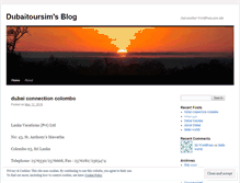 Tablet Screenshot of dubaitoursim.wordpress.com