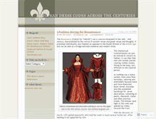 Tablet Screenshot of europeanfashion.wordpress.com