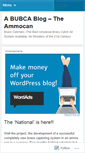 Mobile Screenshot of bubca.wordpress.com