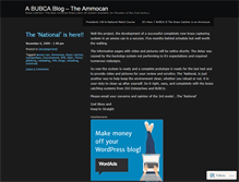 Tablet Screenshot of bubca.wordpress.com