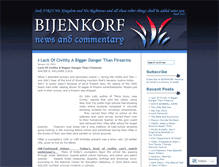 Tablet Screenshot of bijenkorf.wordpress.com