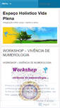 Mobile Screenshot of espacovidaplena.wordpress.com