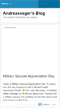 Mobile Screenshot of andreaseeger.wordpress.com