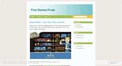Desktop Screenshot of freegamesfreak.wordpress.com