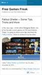 Mobile Screenshot of freegamesfreak.wordpress.com