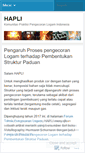 Mobile Screenshot of hapli.wordpress.com