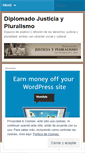 Mobile Screenshot of justiciaypluralidad.wordpress.com