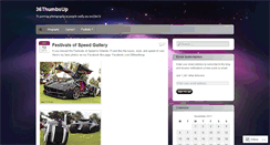 Desktop Screenshot of 36thumbsup.wordpress.com
