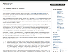 Tablet Screenshot of antilibrarium.wordpress.com