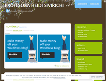Tablet Screenshot of heidi30.wordpress.com