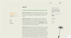 Desktop Screenshot of breatheunlimited.wordpress.com