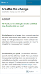 Mobile Screenshot of breatheunlimited.wordpress.com