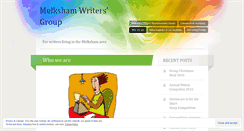 Desktop Screenshot of melkshamwriters.wordpress.com