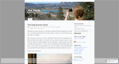 Desktop Screenshot of kattracks.wordpress.com