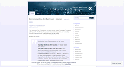 Desktop Screenshot of distancebarbri.wordpress.com