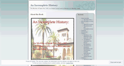 Desktop Screenshot of historyofandalus.wordpress.com