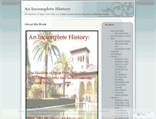 Tablet Screenshot of historyofandalus.wordpress.com