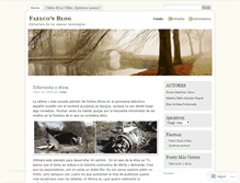 Tablet Screenshot of faelco.wordpress.com