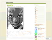 Tablet Screenshot of gaborsara.wordpress.com