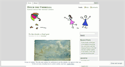 Desktop Screenshot of ditchtheumbrella.wordpress.com