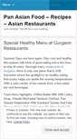 Mobile Screenshot of panasianfood.wordpress.com
