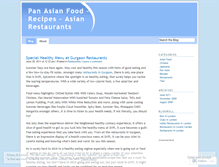 Tablet Screenshot of panasianfood.wordpress.com