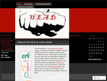 Tablet Screenshot of headindustries.wordpress.com
